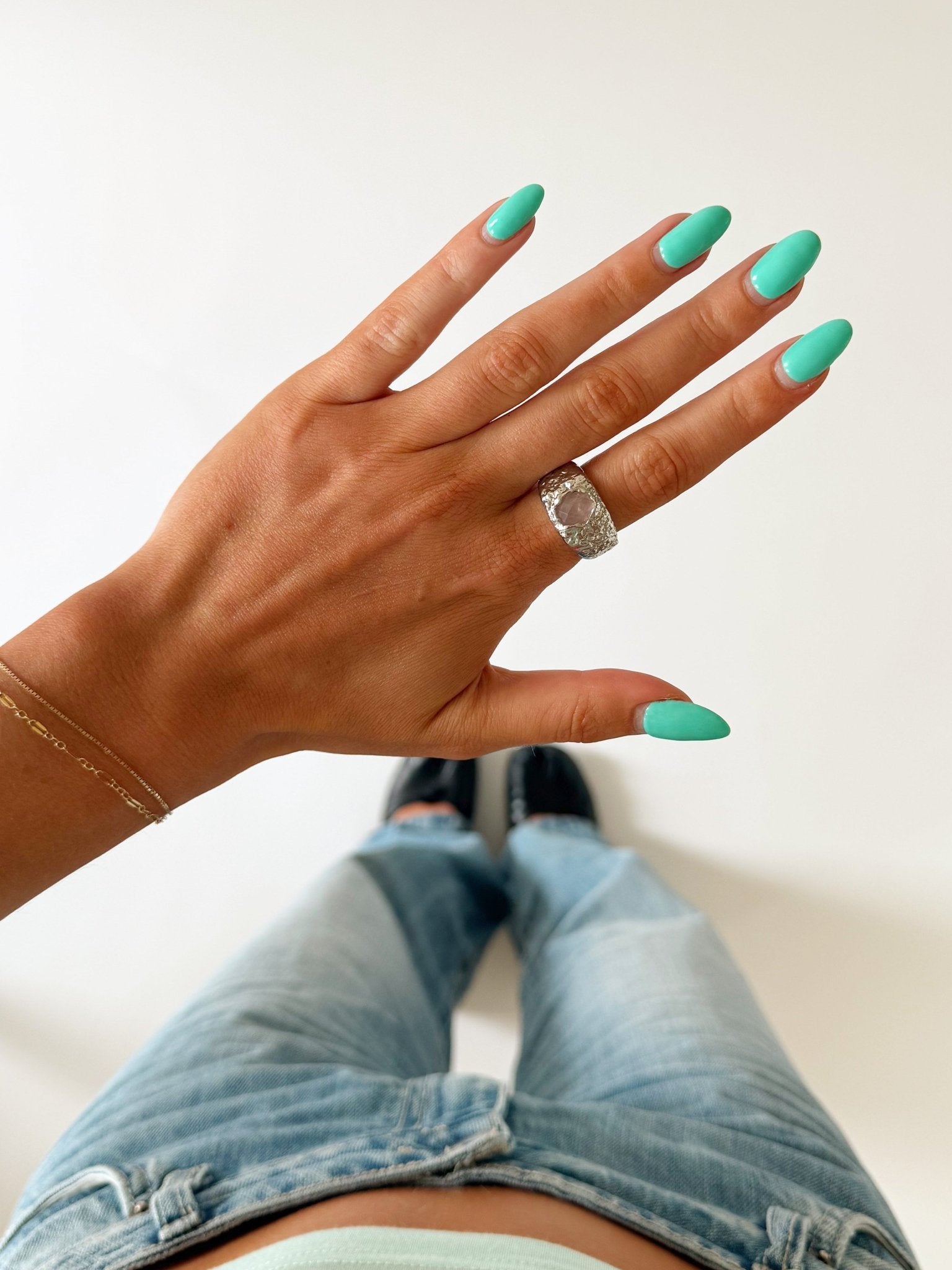 BEER RING SILVER IN ROSE - scandivv