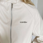 RUBI PU JACKET IN CREAM - scandivv