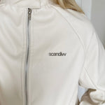 RUBI PU JACKET IN CREAM - scandivv