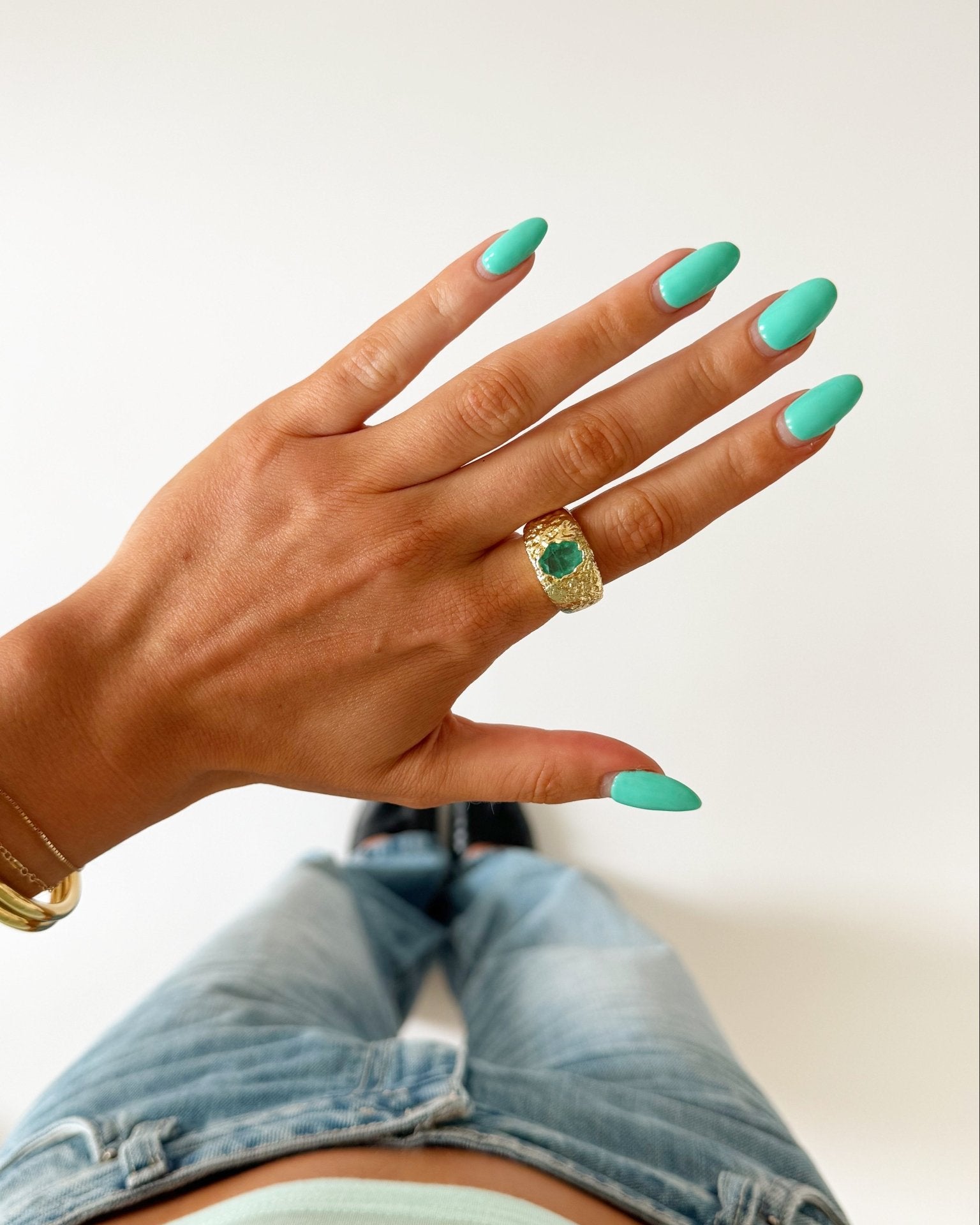 BEER RING IN AQUA - scandivv