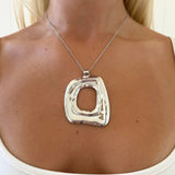 PIEN NECKLACE WITH CHAIN SILVER - scandivv