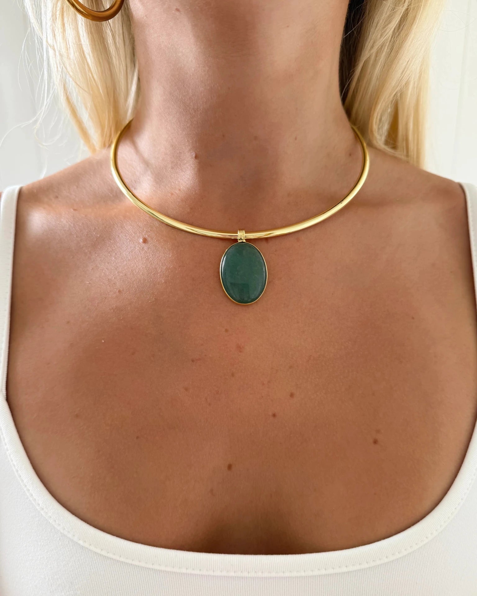 LUMI NECKLACE GREEN - scandivv