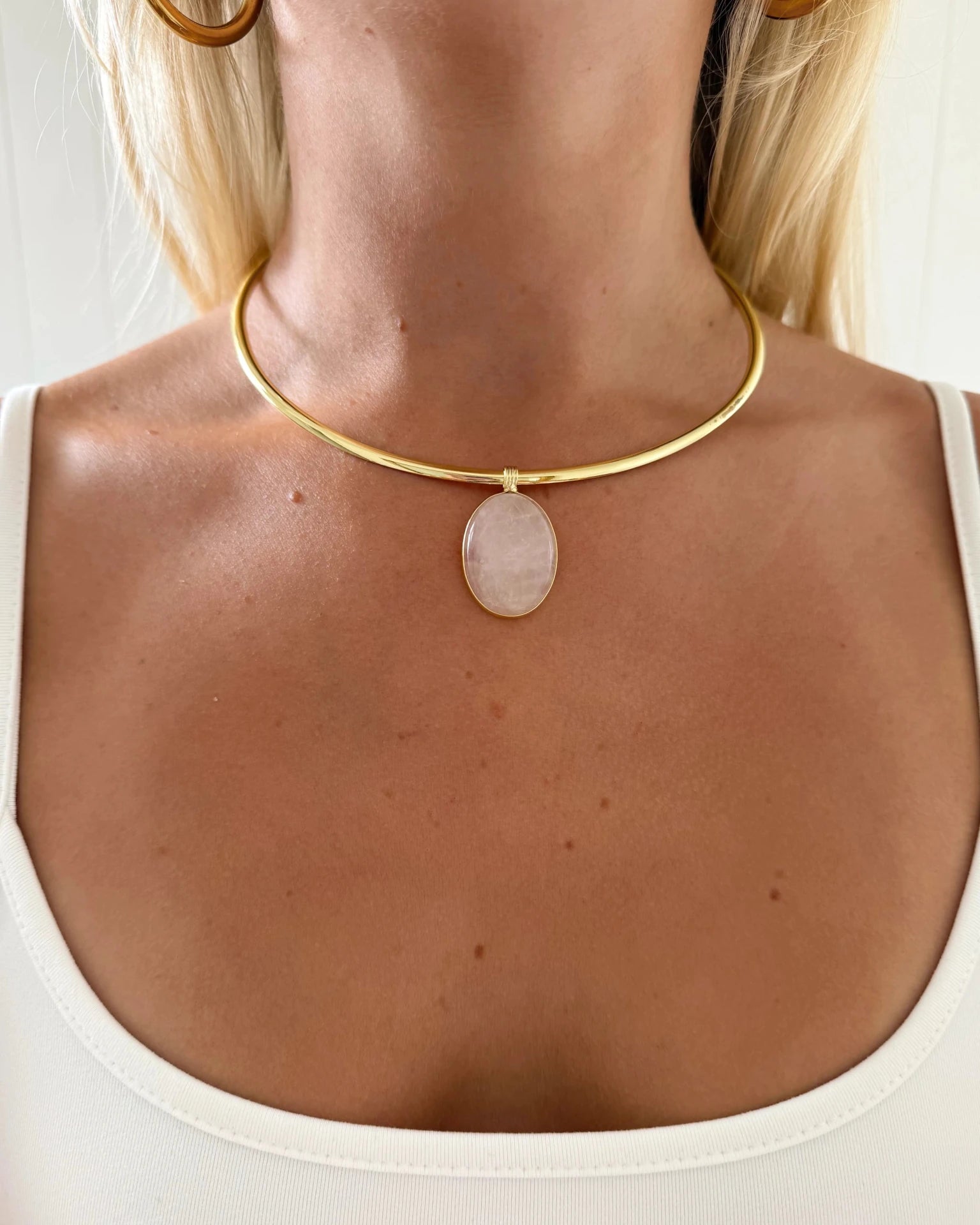 LUMI NECKLACE PINK - scandivv