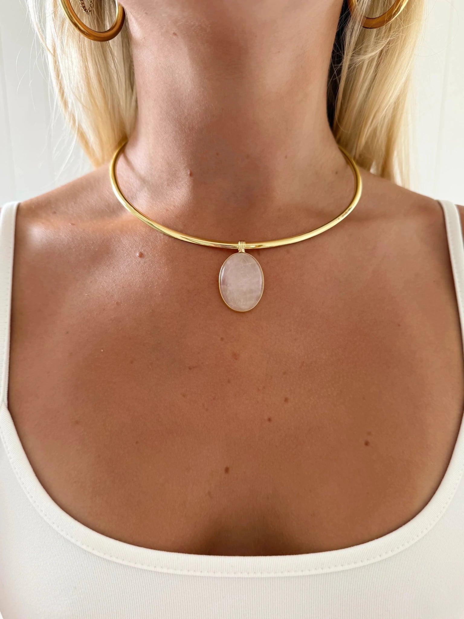 LUMI NECKLACE PINK - scandivv