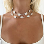 HILDE NECKLACE SILVER - scandivv