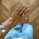 MAXI RING SILVER - scandivv