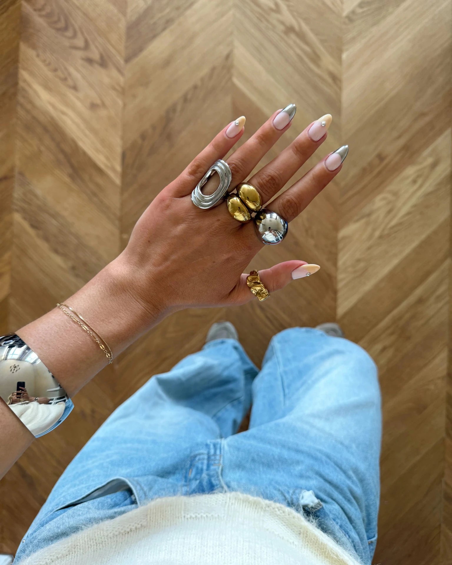 MAXI RING SILVER - scandivv
