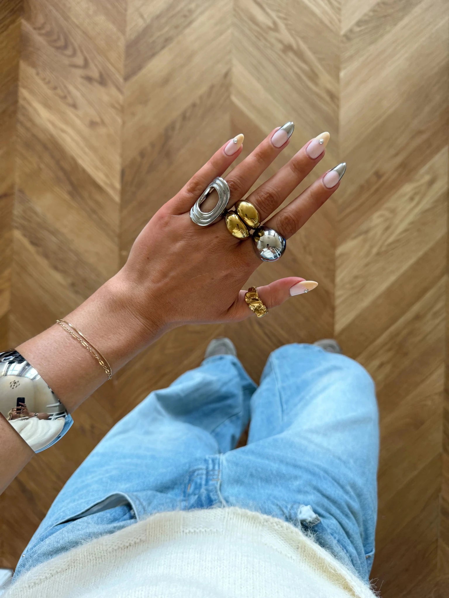 MAXI RING SILVER - scandivv
