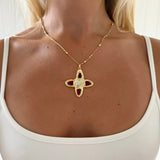 RENS NECKLACE IN RED - scandivv