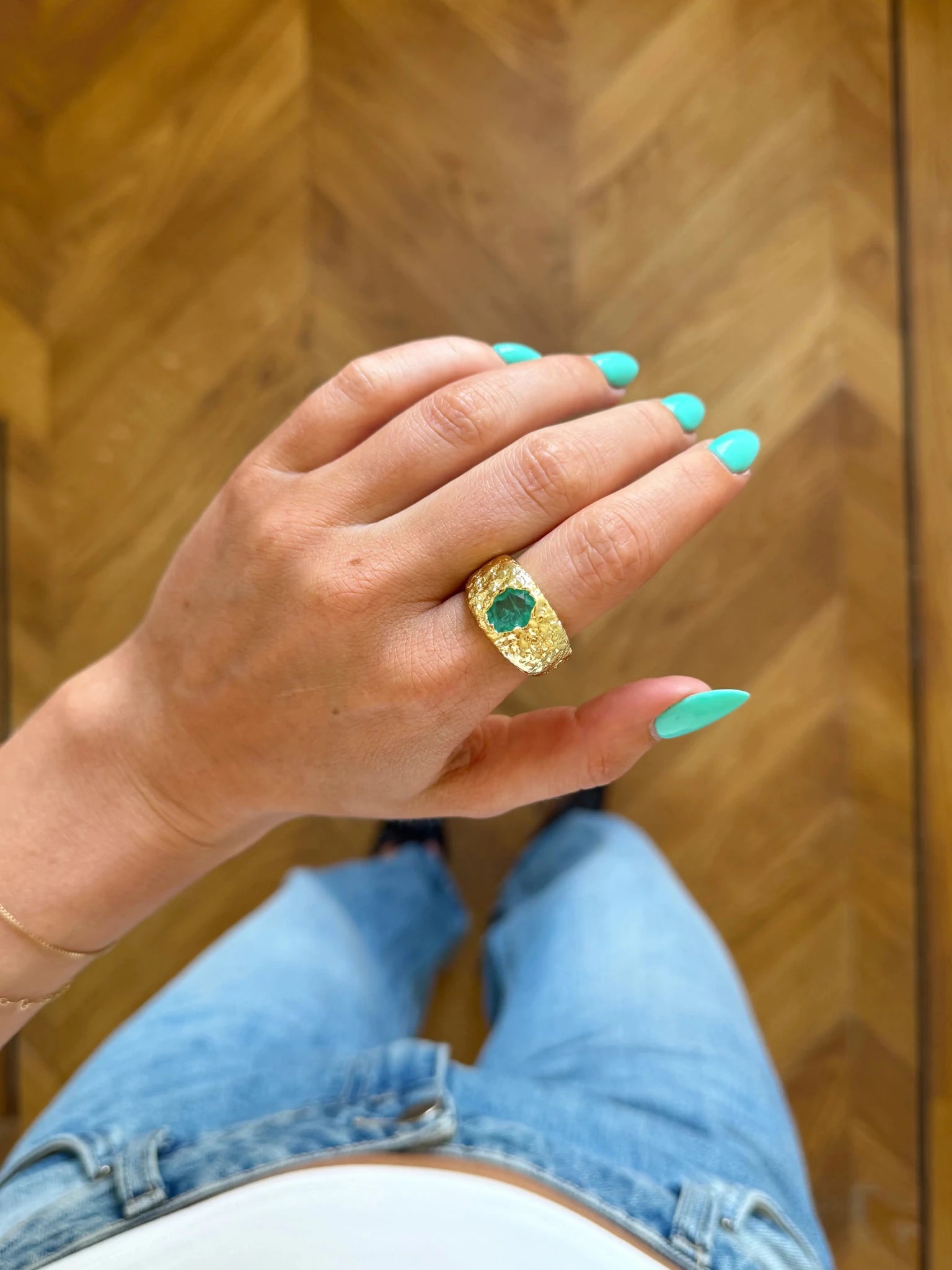 BEER RING IN AQUA - scandivv
