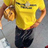 THIS WAS ALWAYS THE PLAN GRAPHIC TEE - scandivv