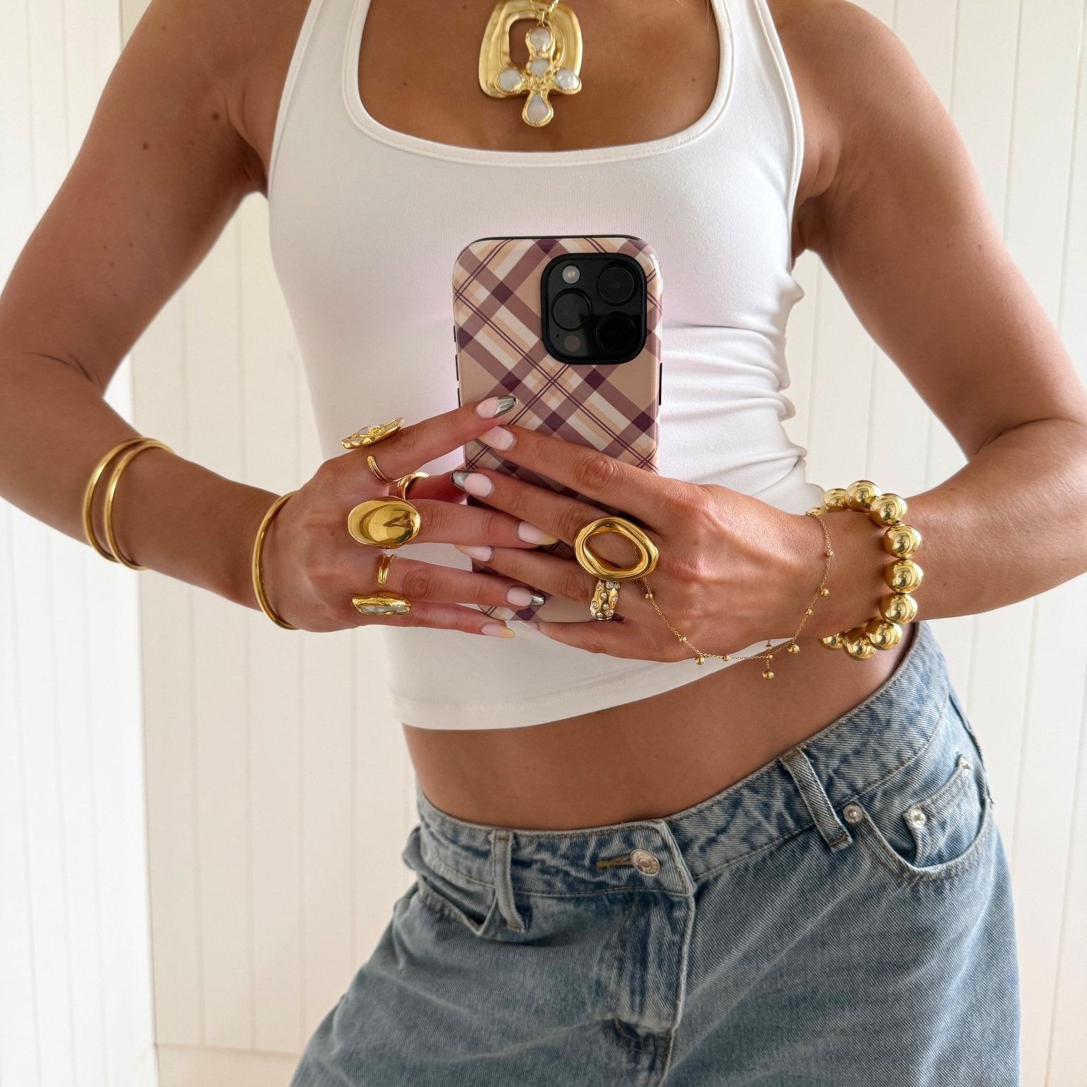 COMING SOON - SIGNATURE SQUARE NECK TANK TOP IN WHITE - scandivv