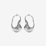 UME EARRINGS SILVER - scandivv